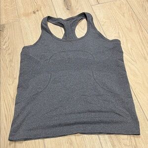 lululemon athletica Gray swiftly Racerback Tank Top